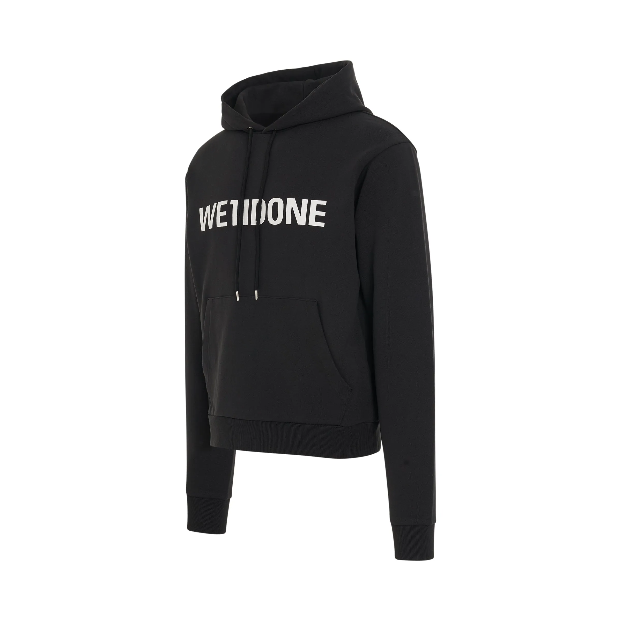Basic logo Fitted Hoodie in Black sold by MARAIS product image thumbnail 2