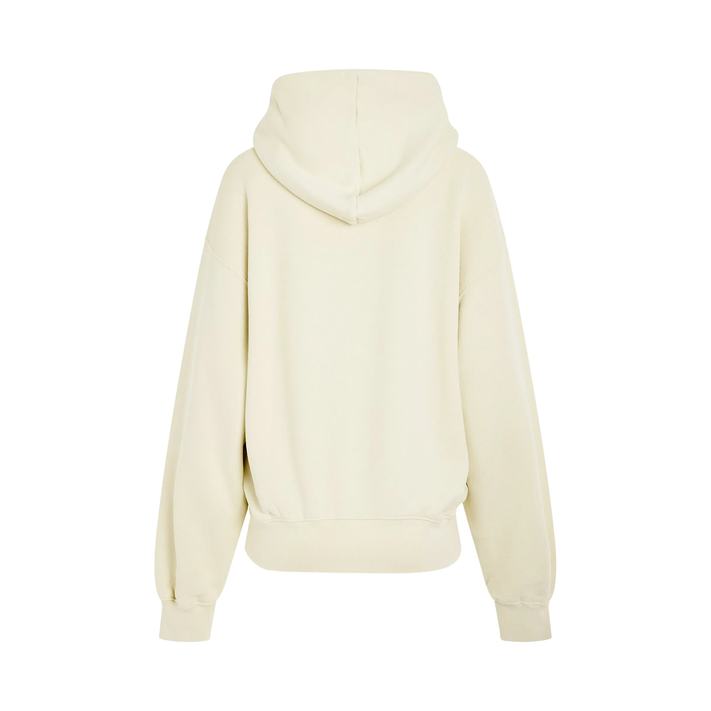 Small Arrow Pearl Oversize Fit Hoodie in Beige sold by MARAIS product image thumbnail 4