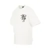 Cherub Initial T-Shirt in White sold by MARAIS