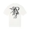 Cherub Initial T-Shirt in White sold by MARAIS