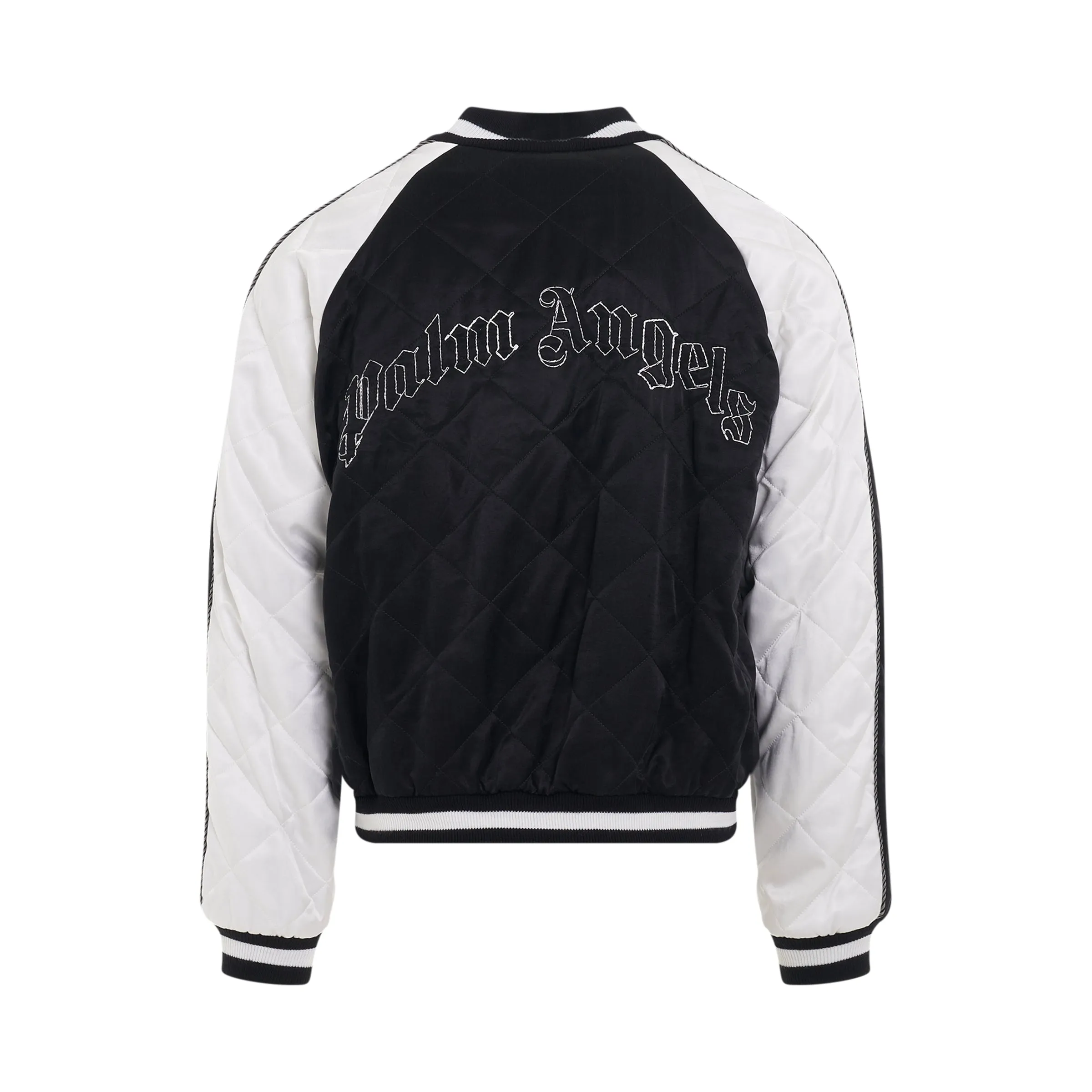 Broken Shark Sukajan Jacket in Black/White sold by MARAIS product image thumbnail 4