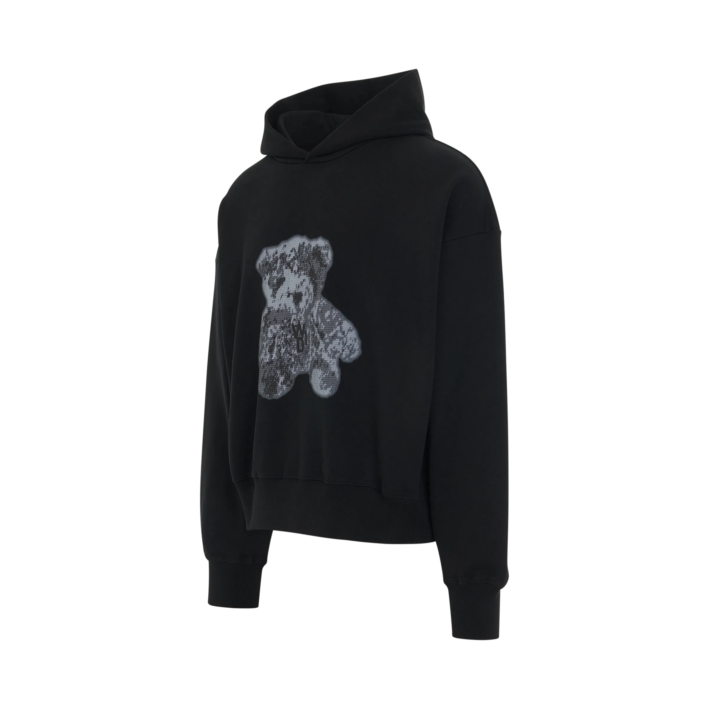 New Teddy Back Logo Hoodie in Black sold by MARAIS product image thumbnail 2