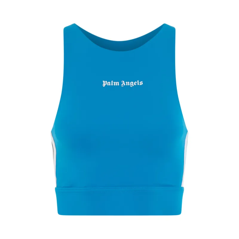 Track Training Top in Green/White sold by MARAIS