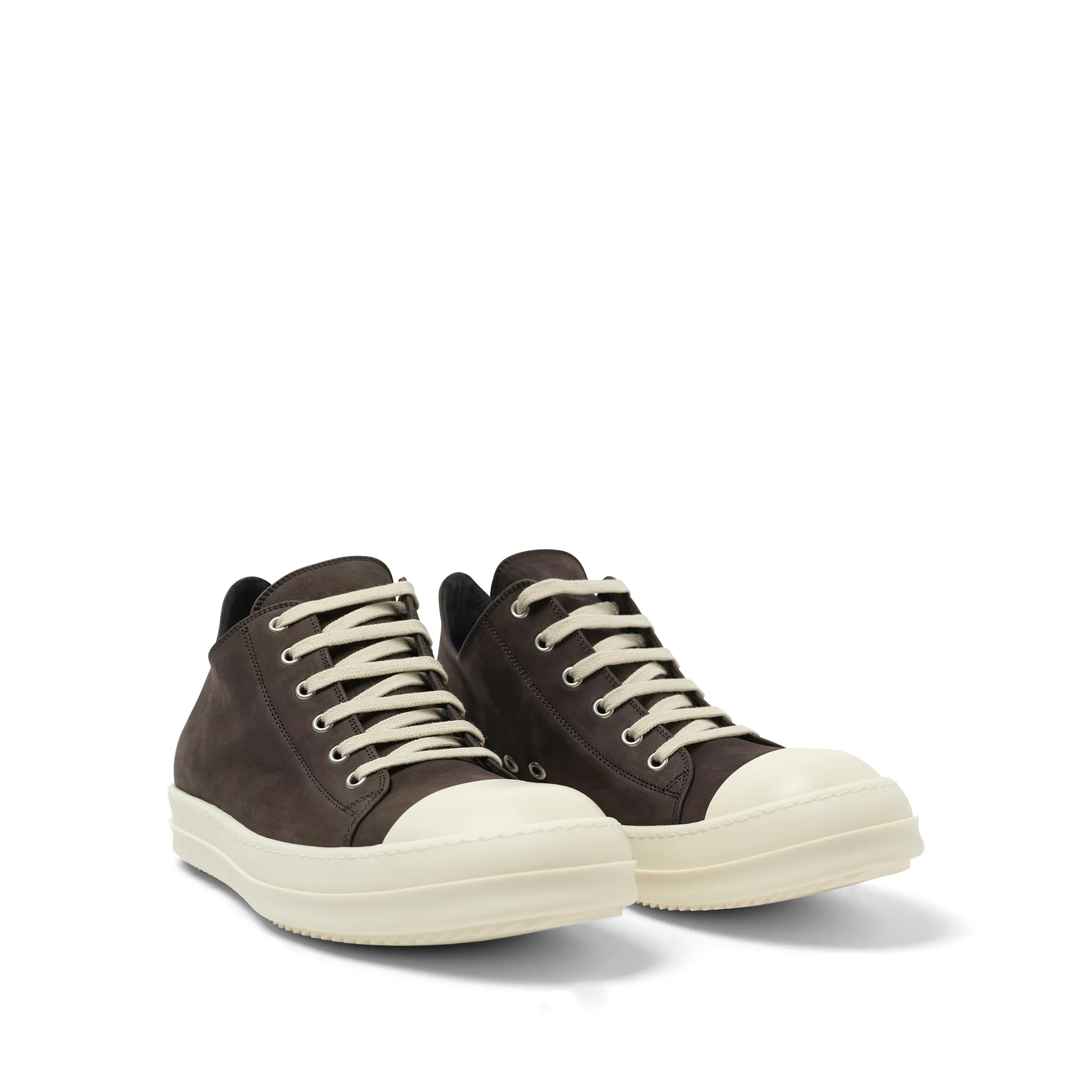 Grey Wolf Nubuk Low Sneaker in Dark Dust/Milk sold by MARAIS product image thumbnail 2