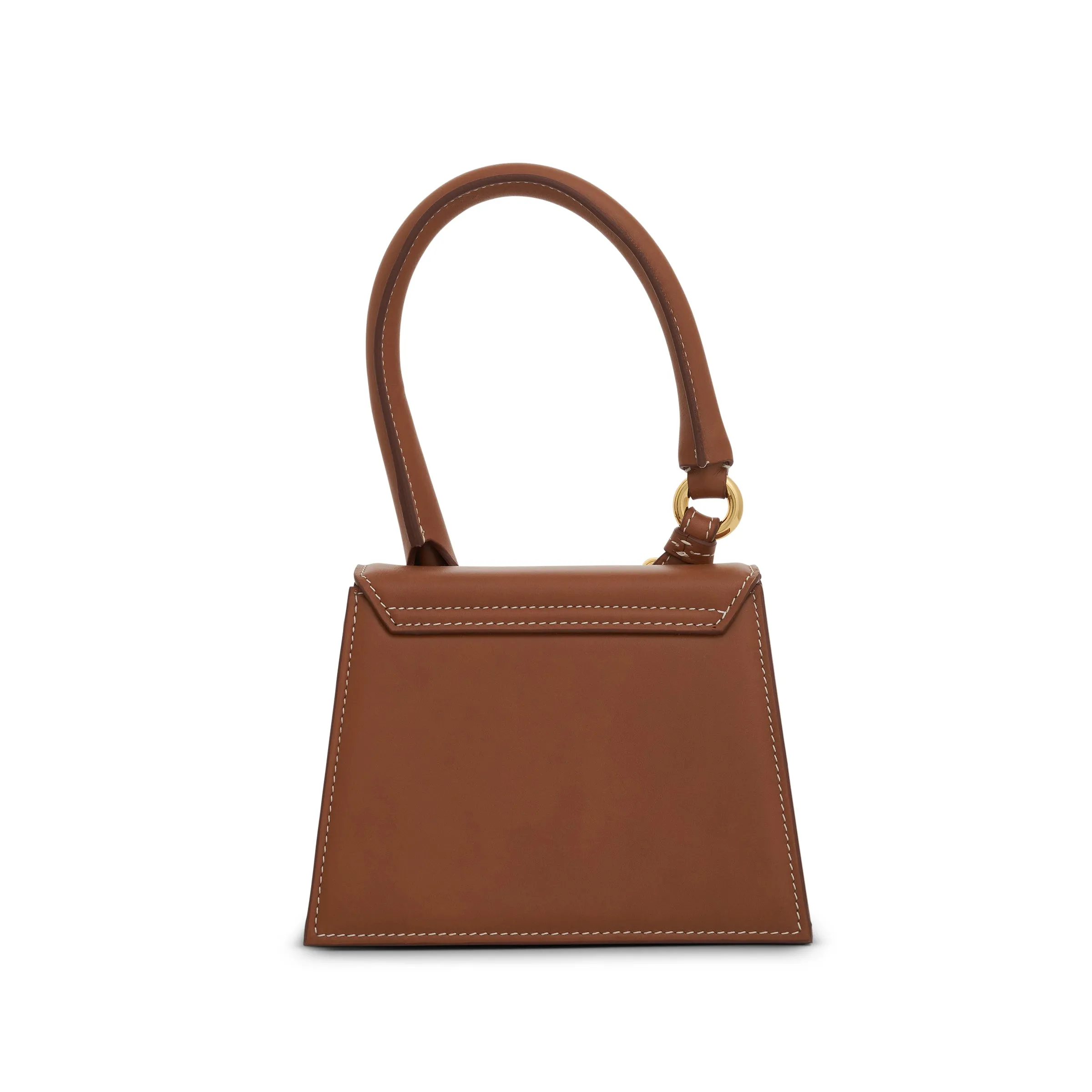 Le Chiquito Moyen Boucle Leather Bag in Light Brown 2 sold by MARAIS product image thumbnail 3