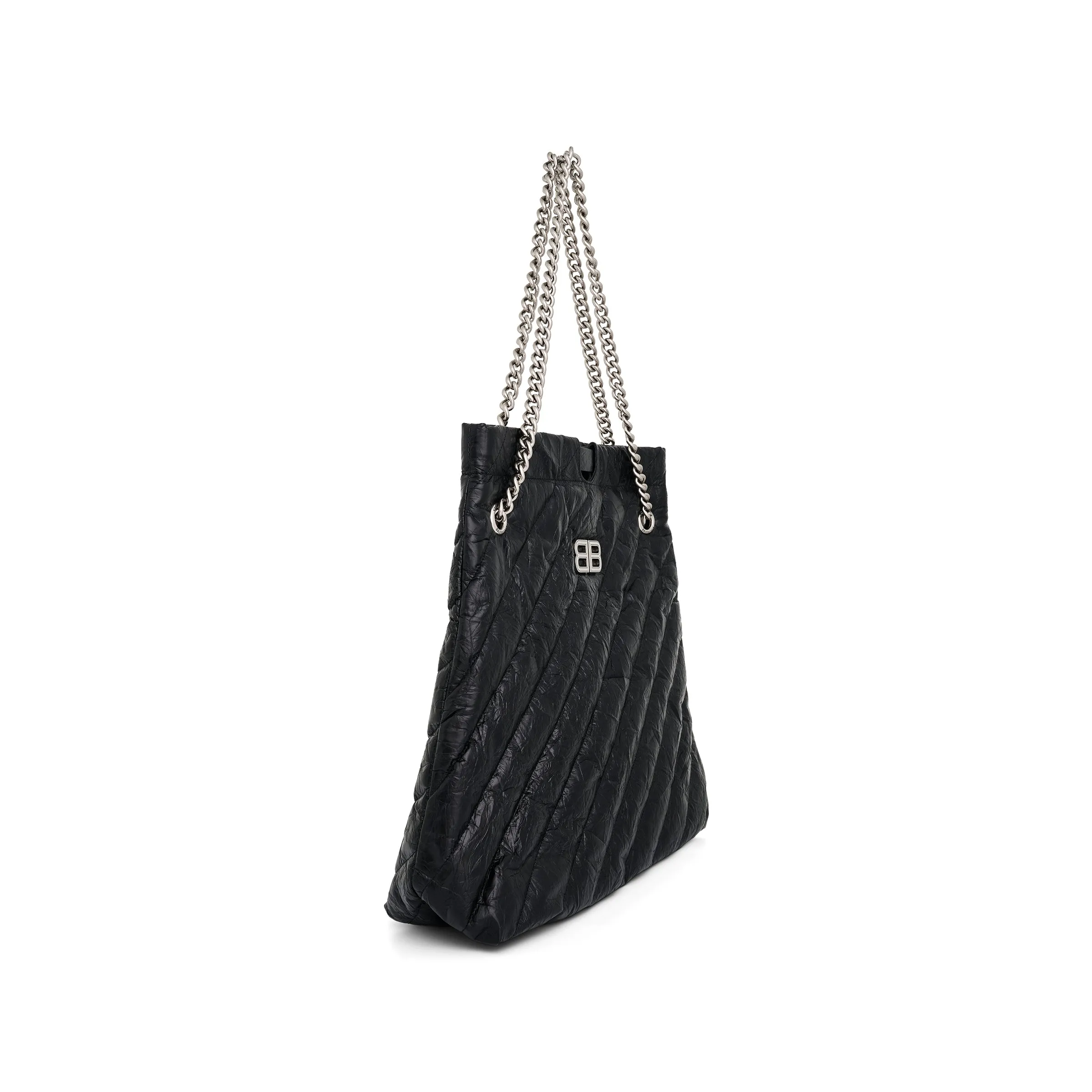 Crush Medium Tote Bag in Black sold by MARAIS product image thumbnail 2