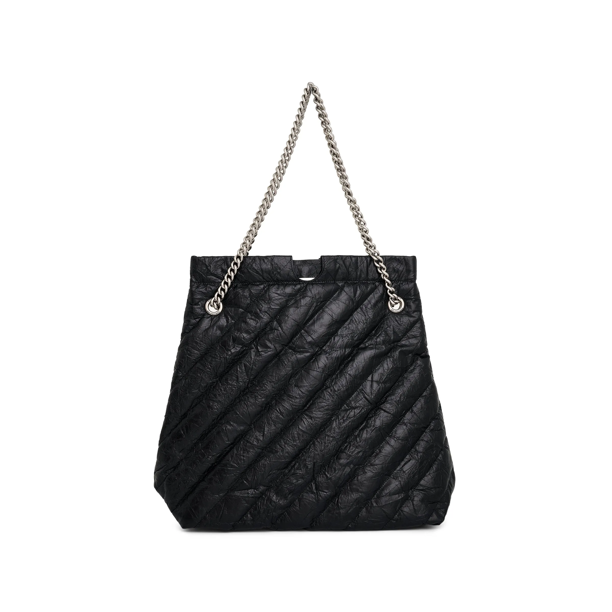 Crush Medium Tote Bag in Black sold by MARAIS product image thumbnail 3