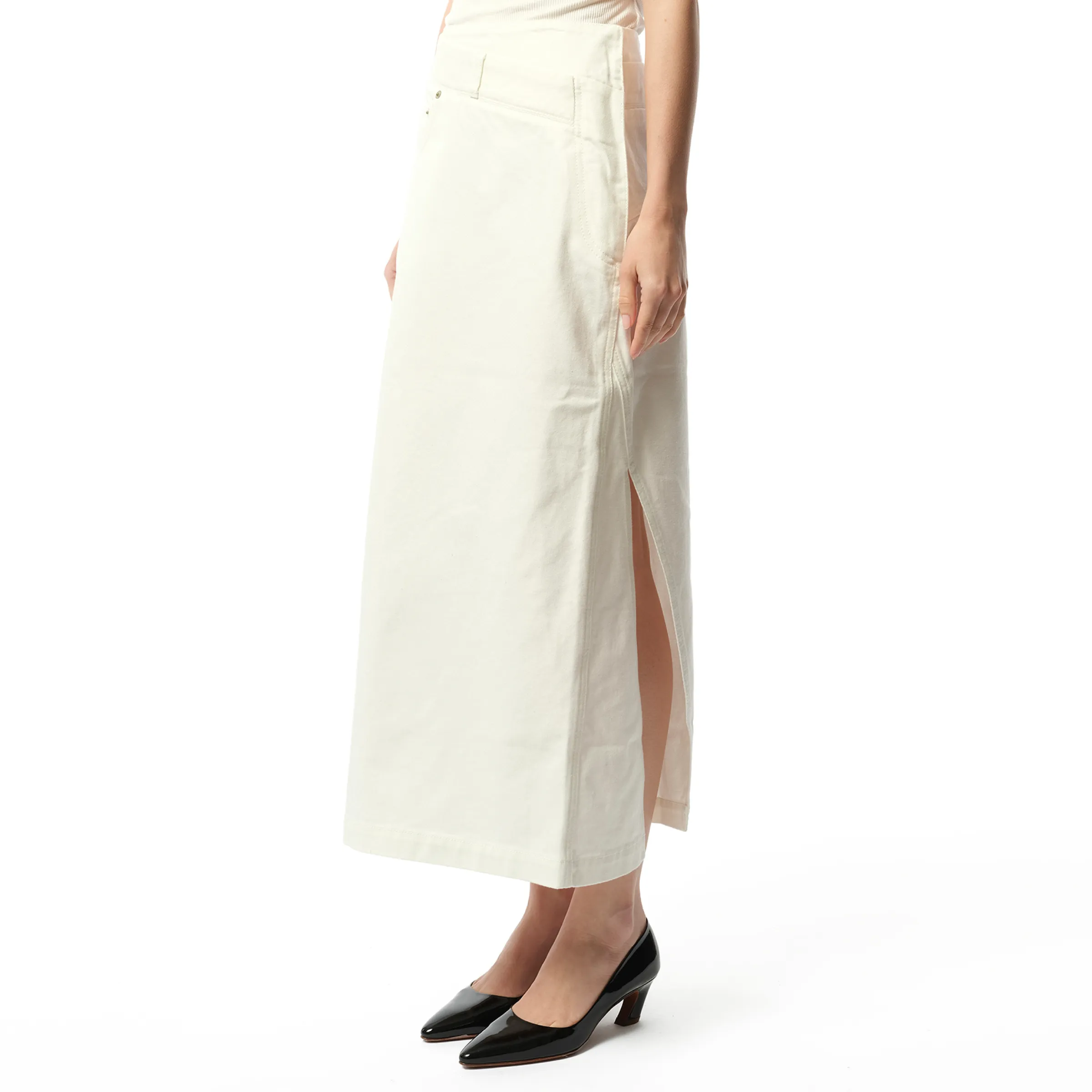 Deconstructed Skirt AF in White sold by MARAIS product image thumbnail 5