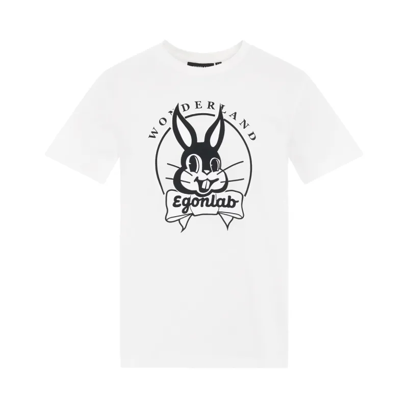 Bunny T-Shirt in White sold by MARAIS