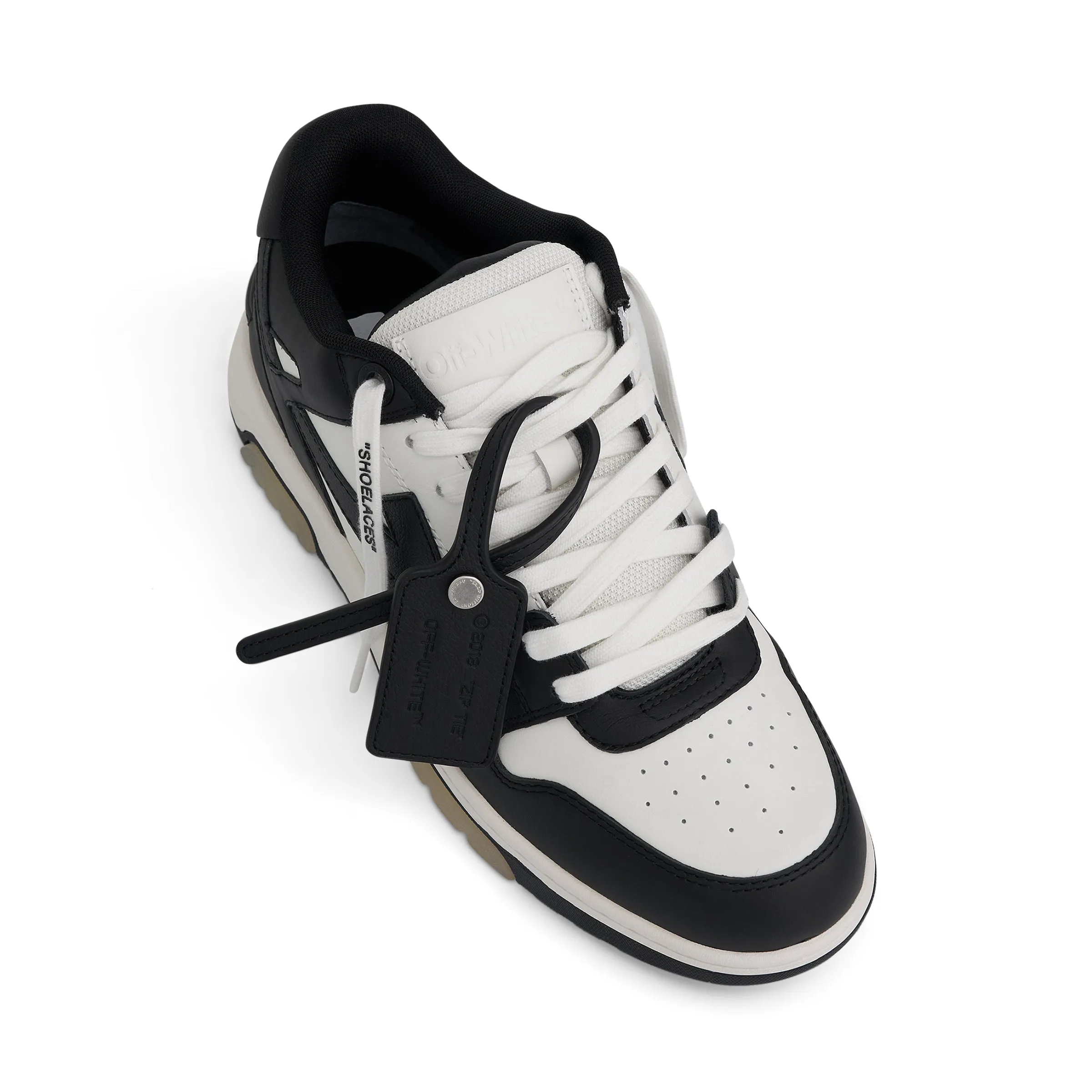 Out Of Office Calf Leather Sneaker in Black/White sold by MARAIS product image thumbnail 4