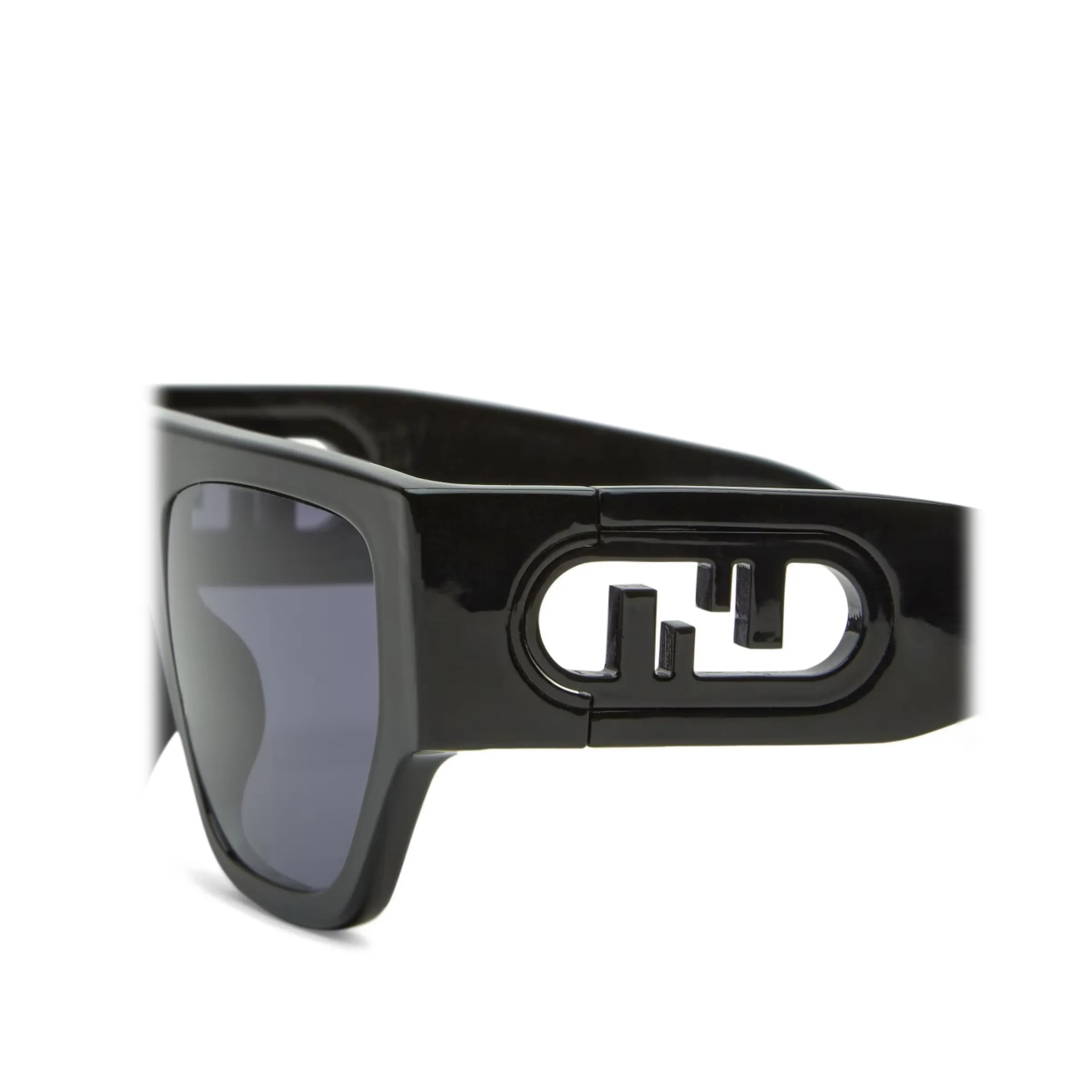 Fendi FE40108U 5401V Injected Sunglasses in Black/Blue sold by MARAIS product image thumbnail 3