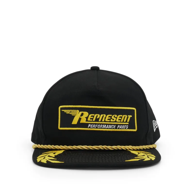 Racing Cap in Black made by MARAIS