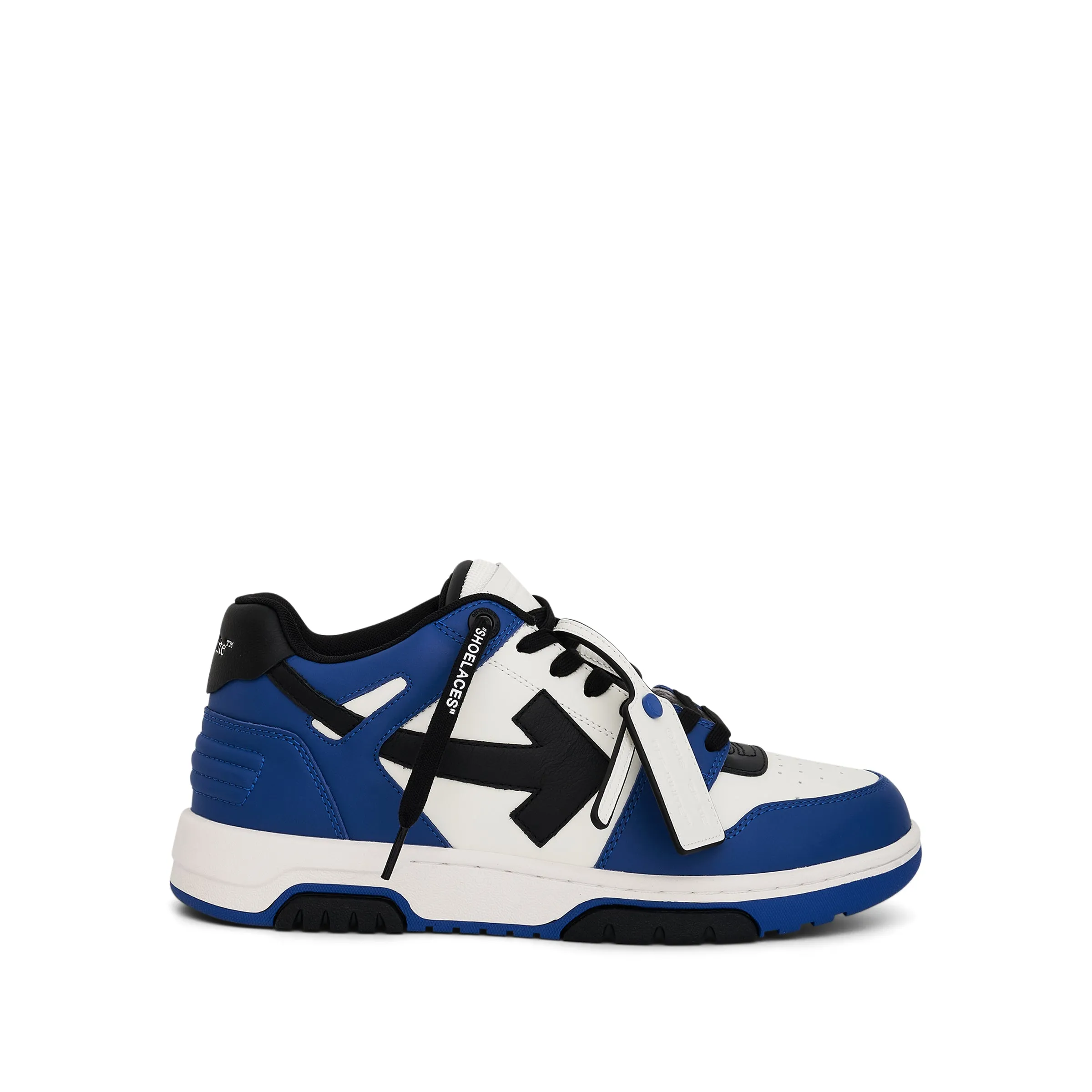Out of Office Calf Leather Sneaker Navy Blue sold by MARAIS