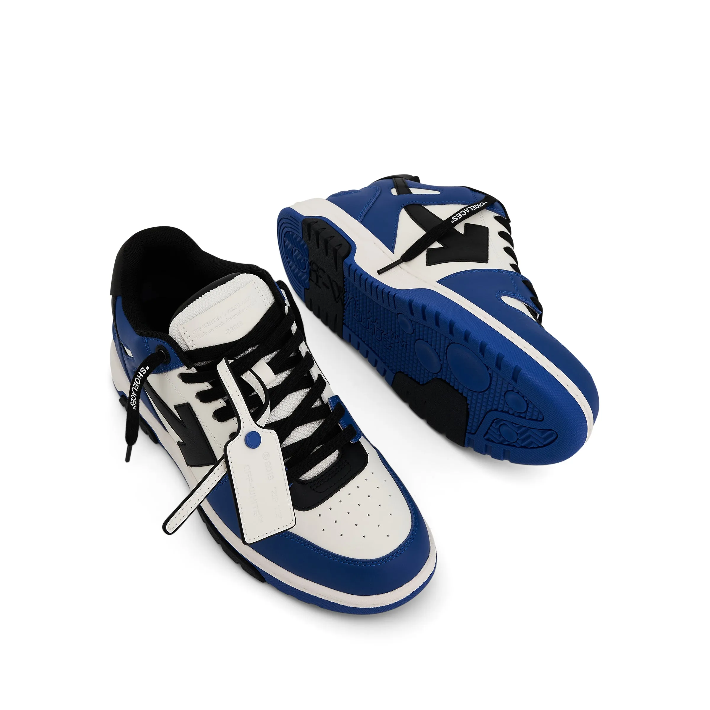 Out of Office Calf Leather Sneaker Navy Blue sold by MARAIS product image thumbnail 4