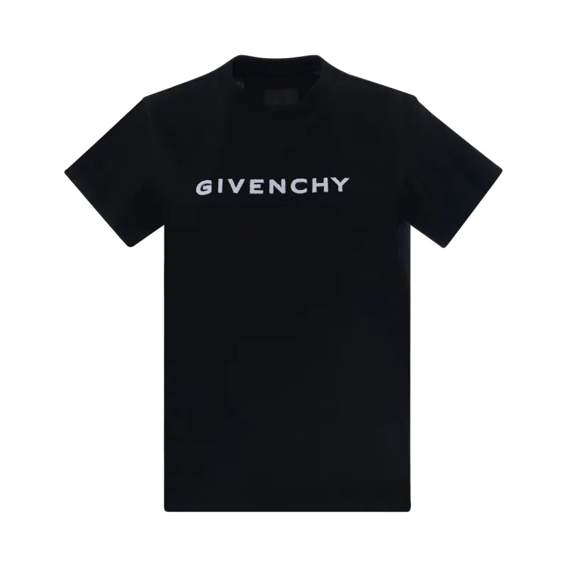Logo and 4G Fit T-Shirt in Black sold by MARAIS