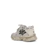 Runner Graffiti Sneaker in White/Black sold by MARAIS