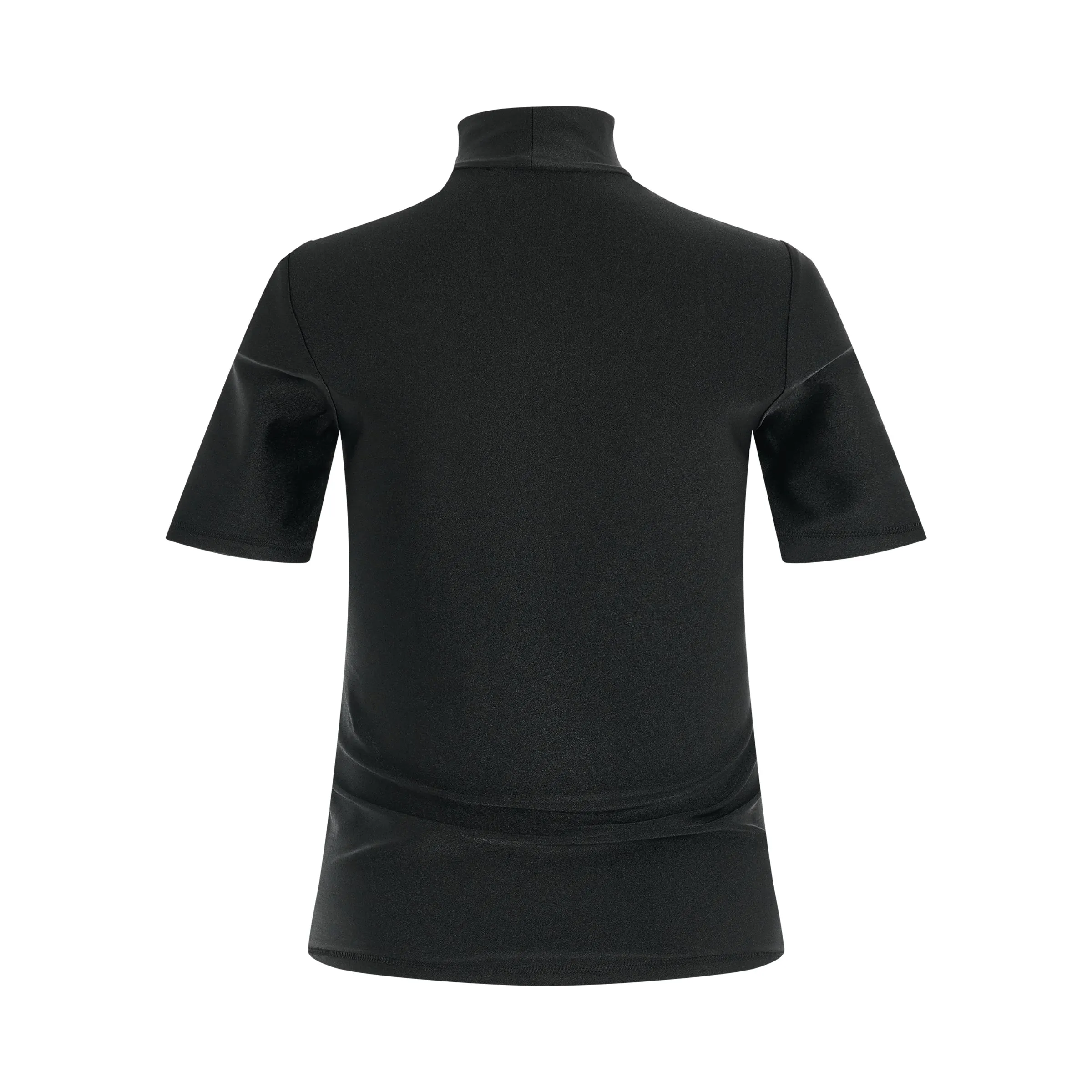 High Neck Fitted Top in Black sold by MARAIS product image thumbnail 4