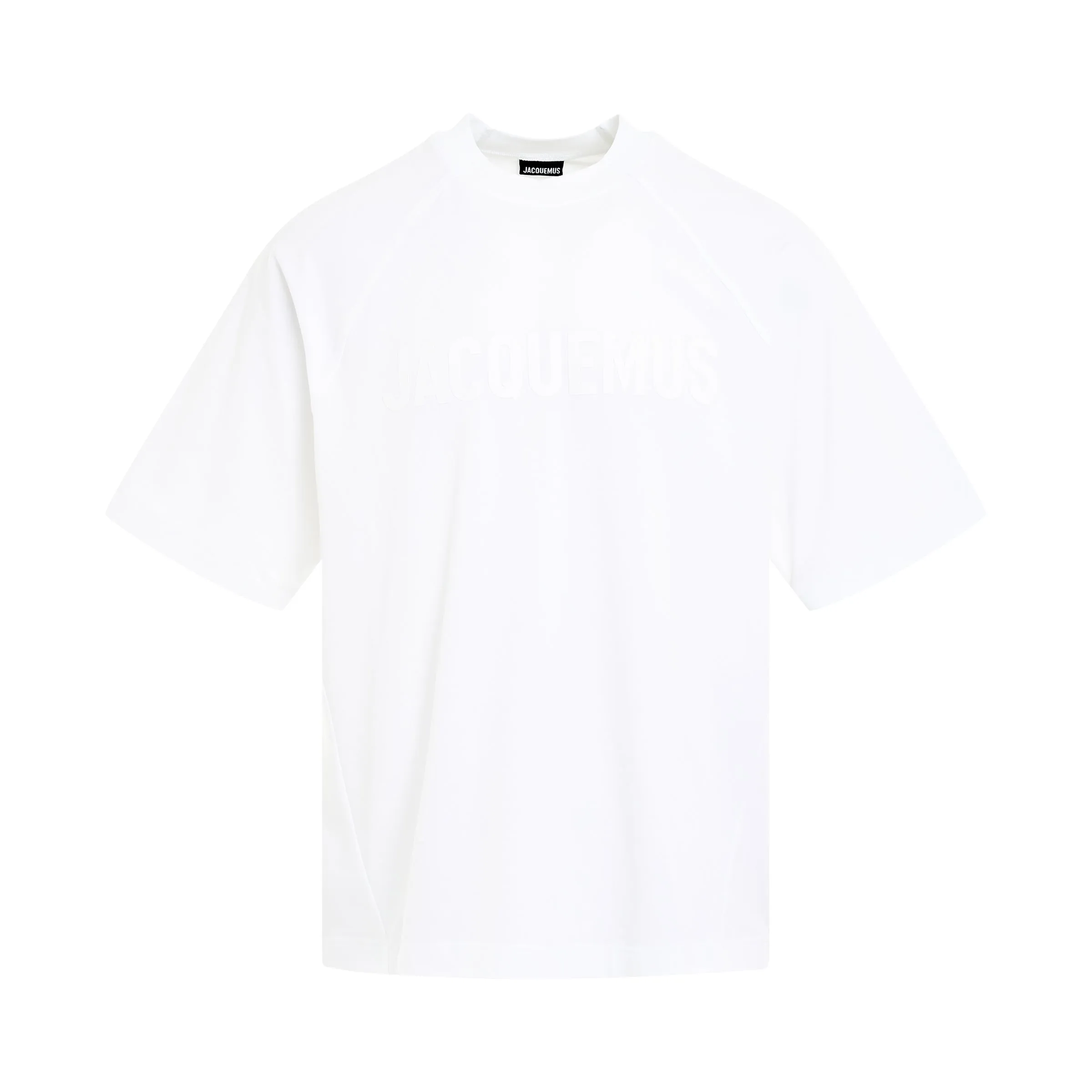 Typo Logo T-Shirt in White sold by MARAIS