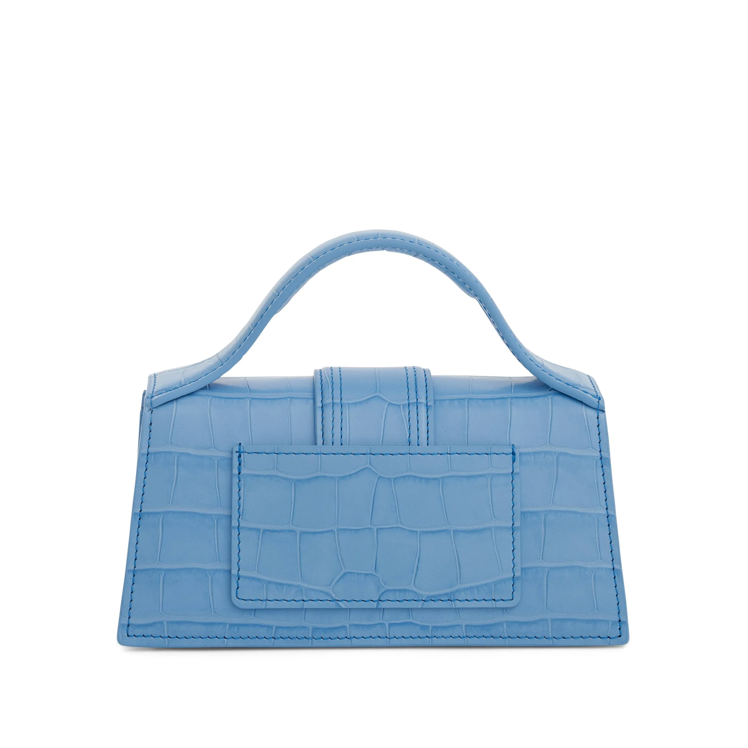 Le Bambino Mini Leather Bag in Blue sold by MARAIS product image thumbnail 3