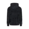 Garment Dyed Distressed Zip Up Hoodie in Grey sold by MARAIS