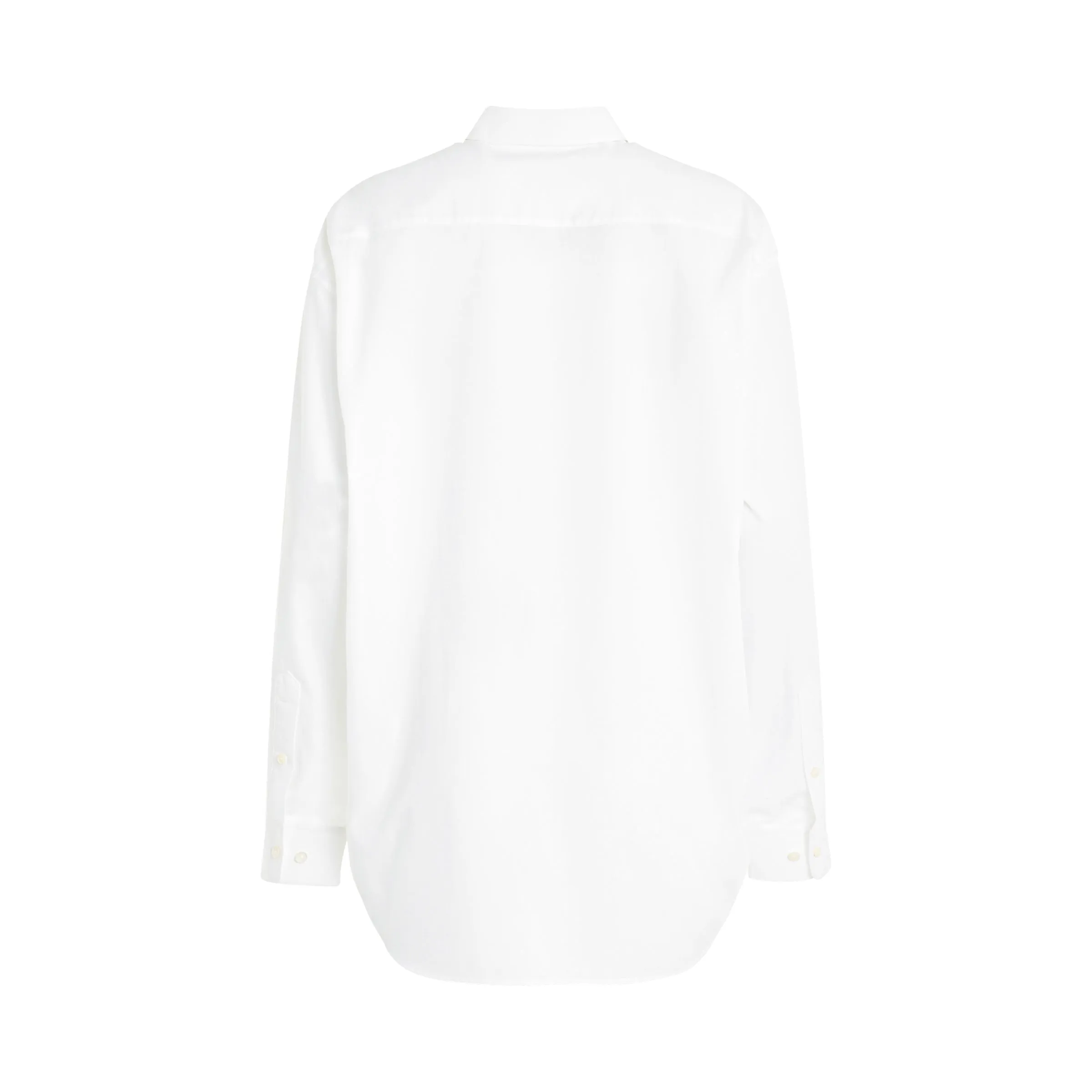 Helmut Lang Oversized Shirt in White sold by MARAIS product image thumbnail 4