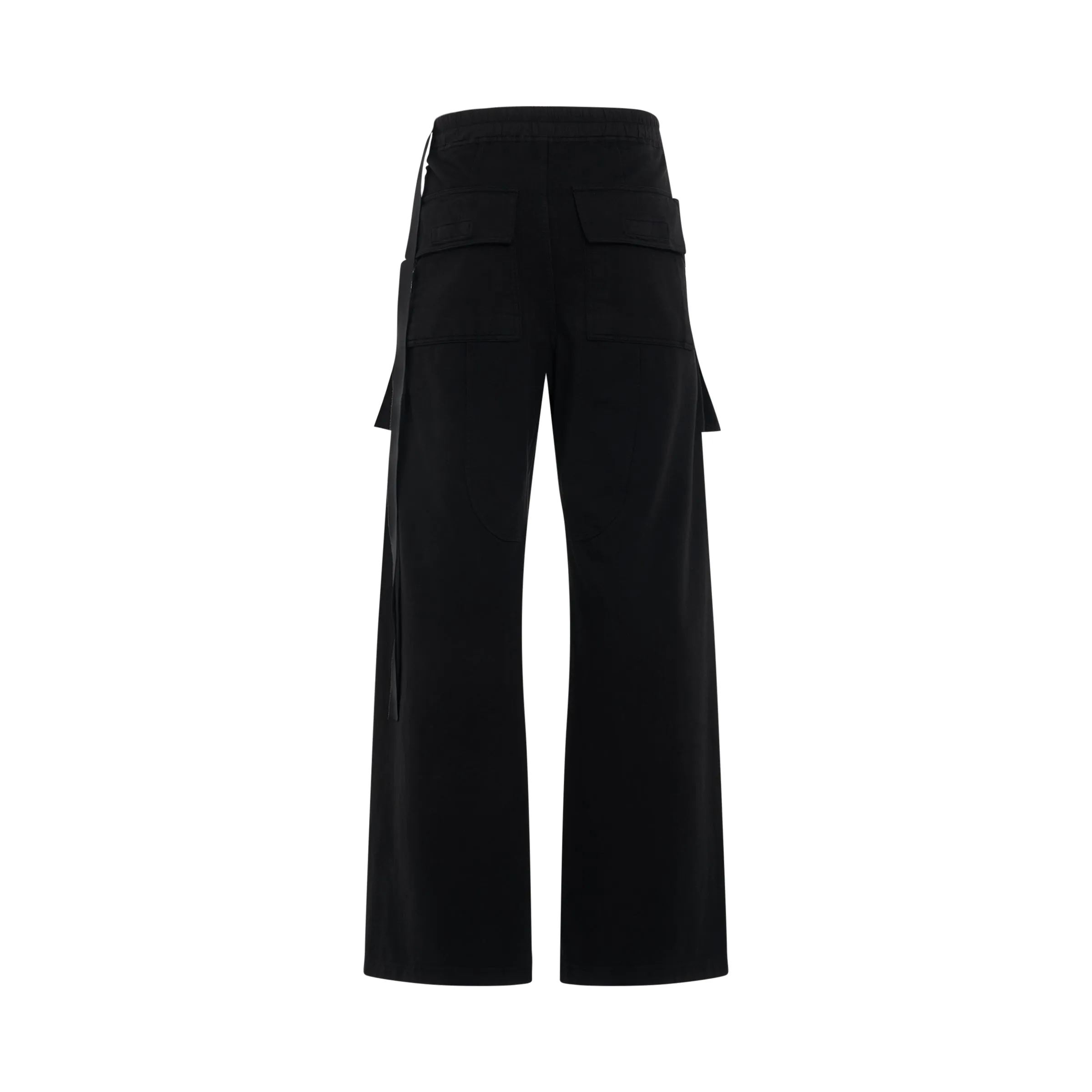 DRKSHDW Creatch Cargo Drawstring Knit Pants in Black sold by MARAIS product image thumbnail 4
