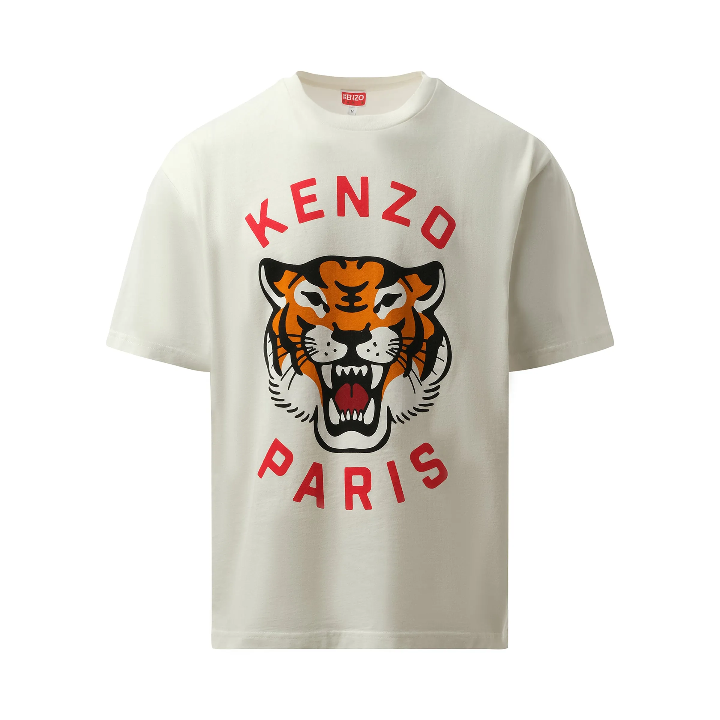 Lucky Tiger Oversize T-Shirt in Off White sold by MARAIS product image thumbnail 2