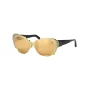 Linda Farrow Gold/Blk W/ Gold Lens in Black sold by MARAIS
