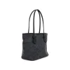 Saint Tropez Tote PM in Black/Milk sold by MARAIS