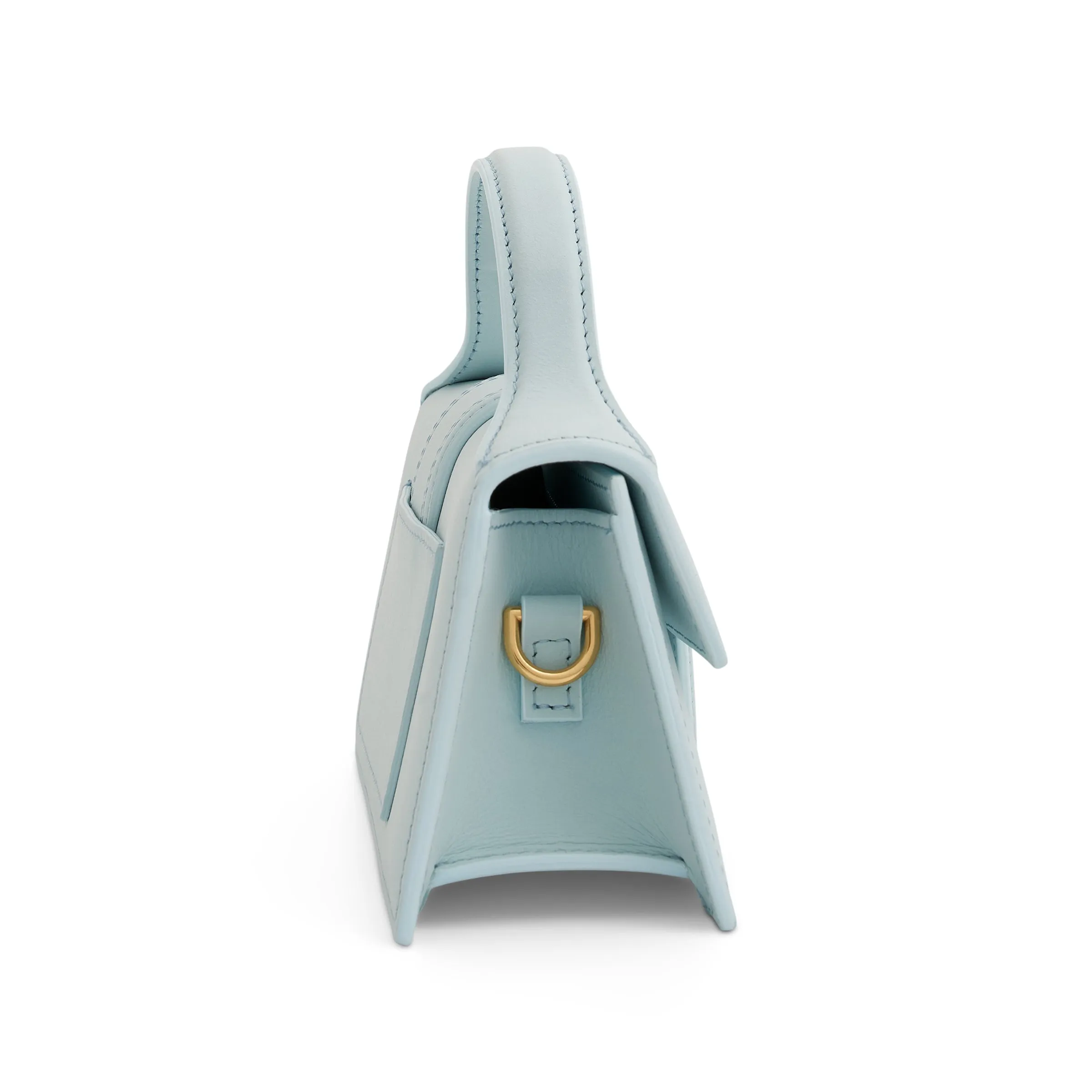 Le Bambino Mini Leather Bag in Pale Blue sold by MARAIS product image thumbnail 3