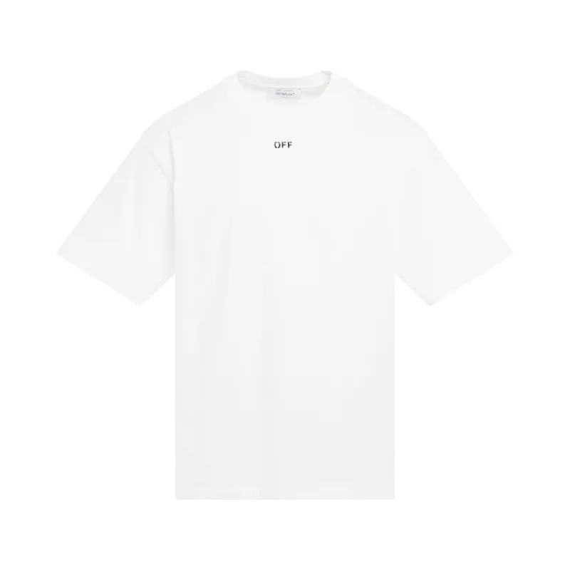 Off Stamp Skate Fit T-Shirt in White sold by MARAIS