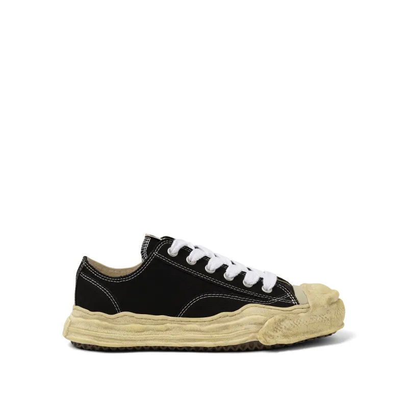 HANK OG Garment Dyed Sneaker in Black sold by MARAIS