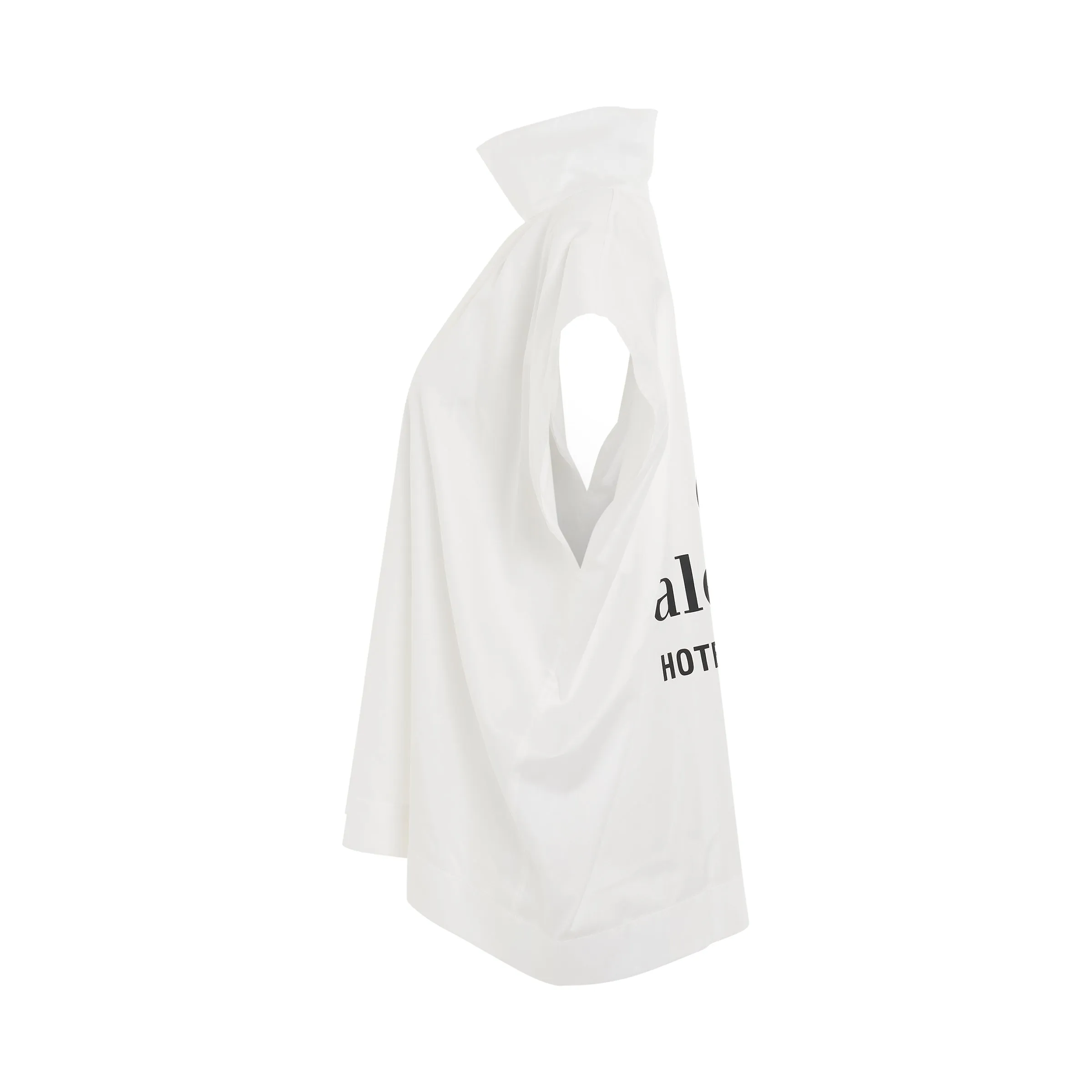 Pillow Oversized Top in White/Black sold by MARAIS product image thumbnail 3