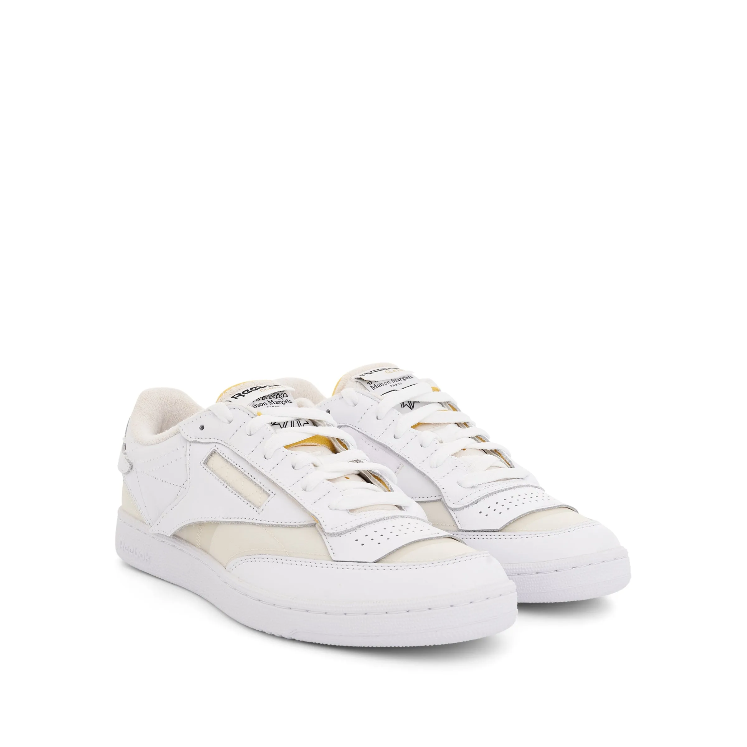 Maison Margiela x Reebok Sneakers in White/Orange sold by MARAIS product image thumbnail 2