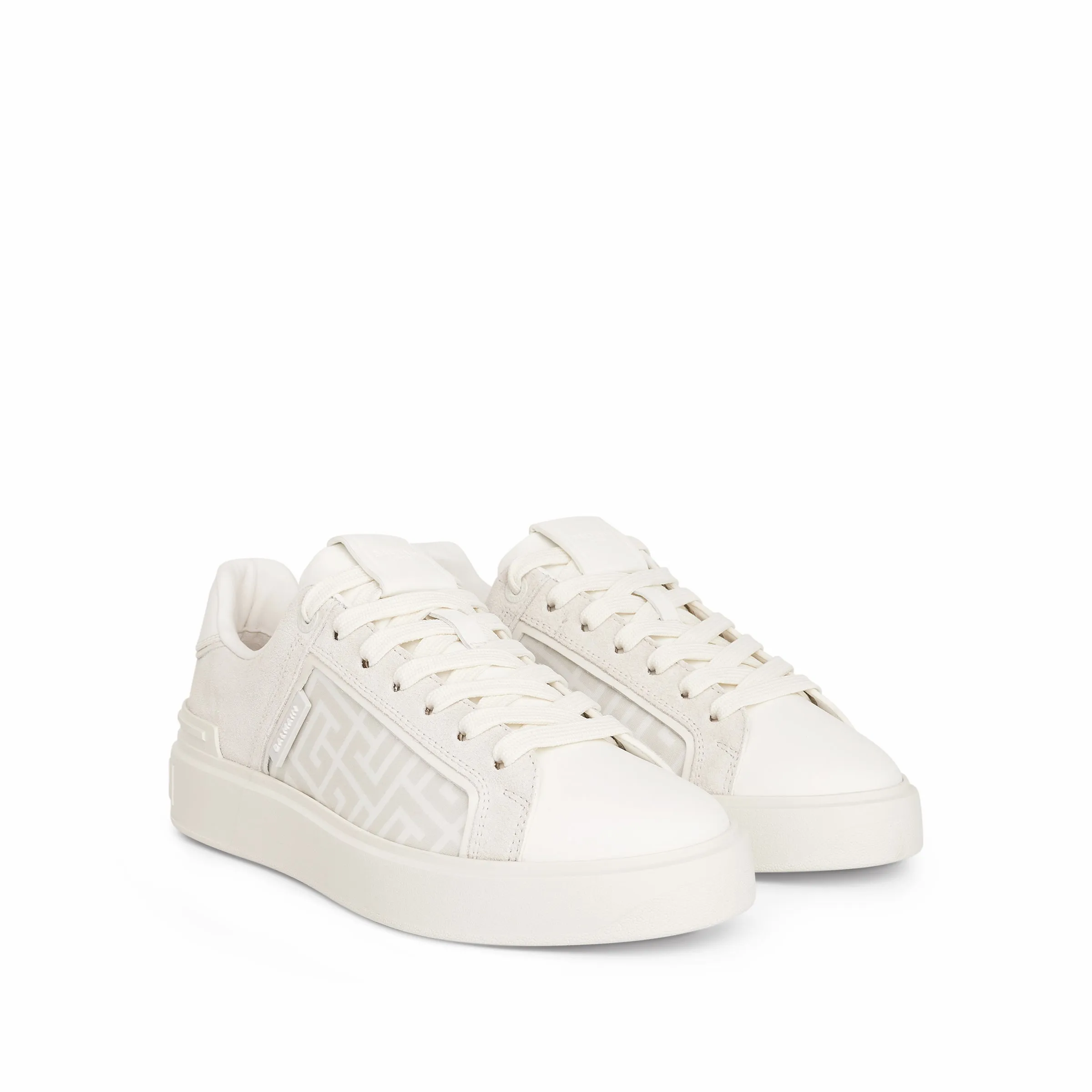 B-Court Monogram Sneaker in White sold by MARAIS product image thumbnail 2