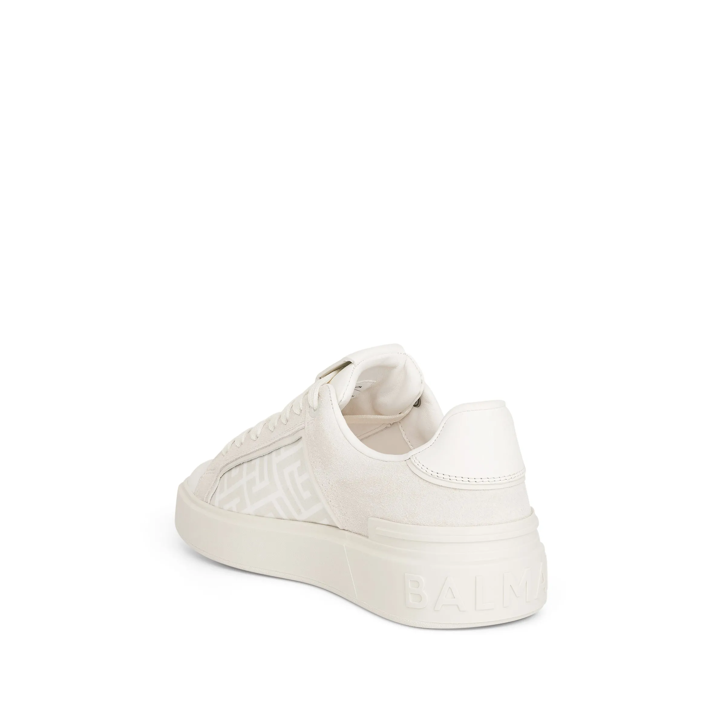 B-Court Monogram Sneaker in White sold by MARAIS product image thumbnail 3