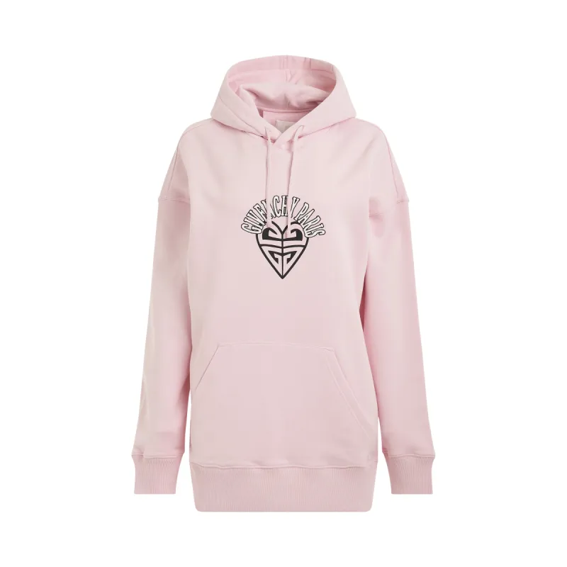 Disney Oswald Paris Hoodie in Light Pink sold by MARAIS