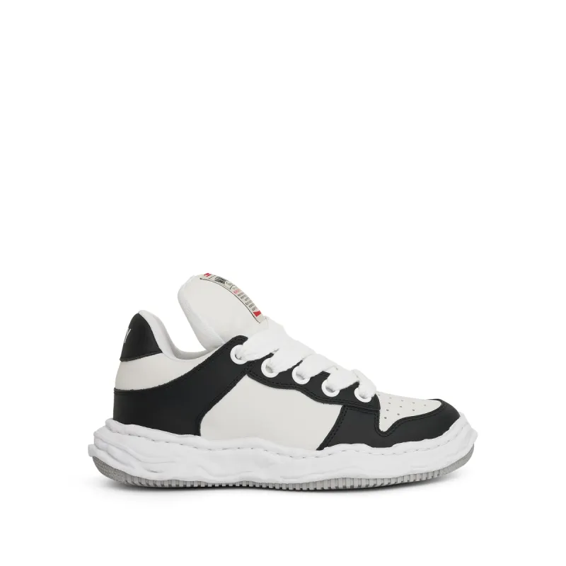 Wayne OG Puffer Sneaker in Black/White sold by MARAIS