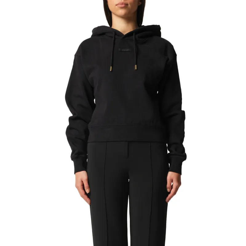 Le Hoodie Gros Grain in Black sold by MARAIS