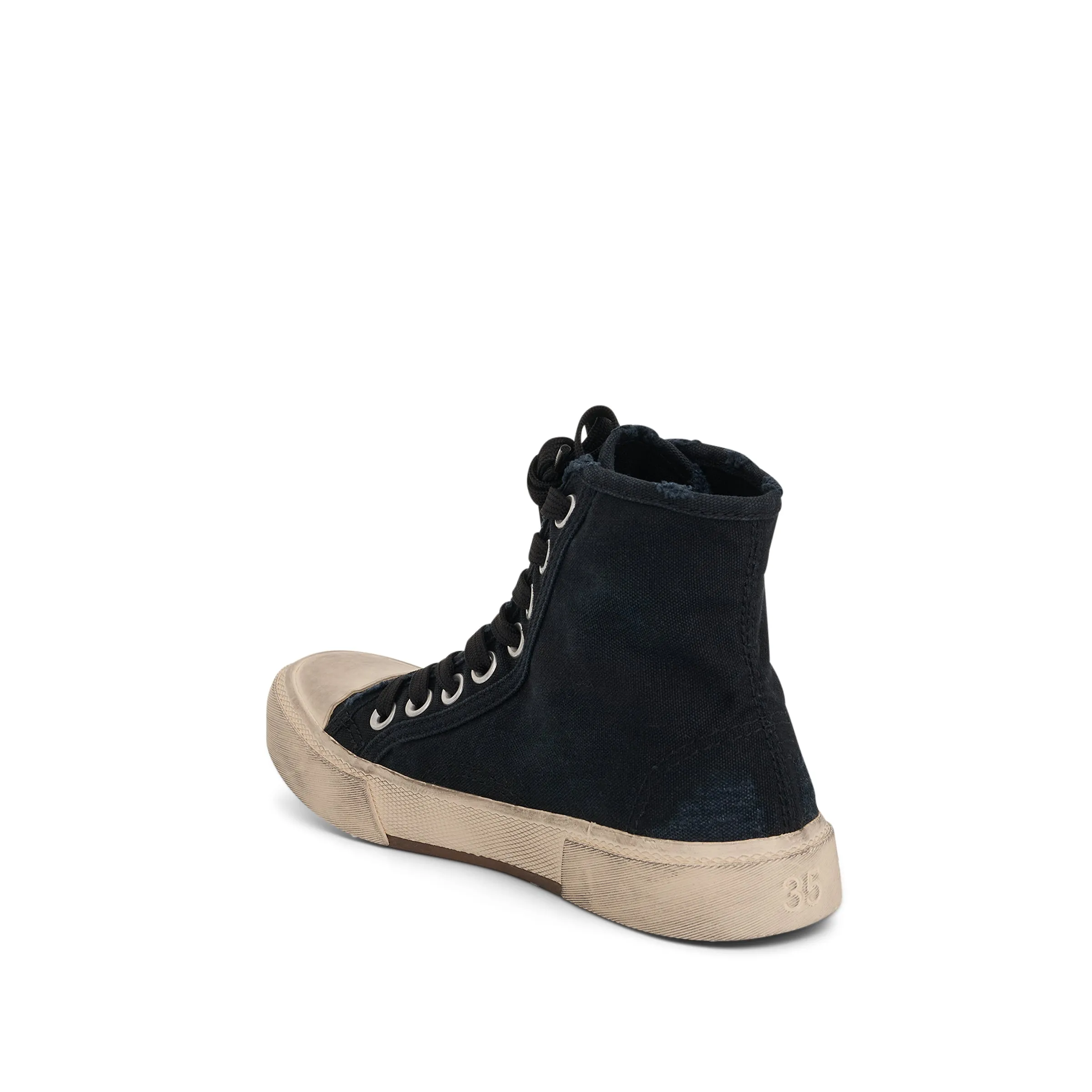 Paris High Sneaker in Black/White sold by MARAIS product image thumbnail 3