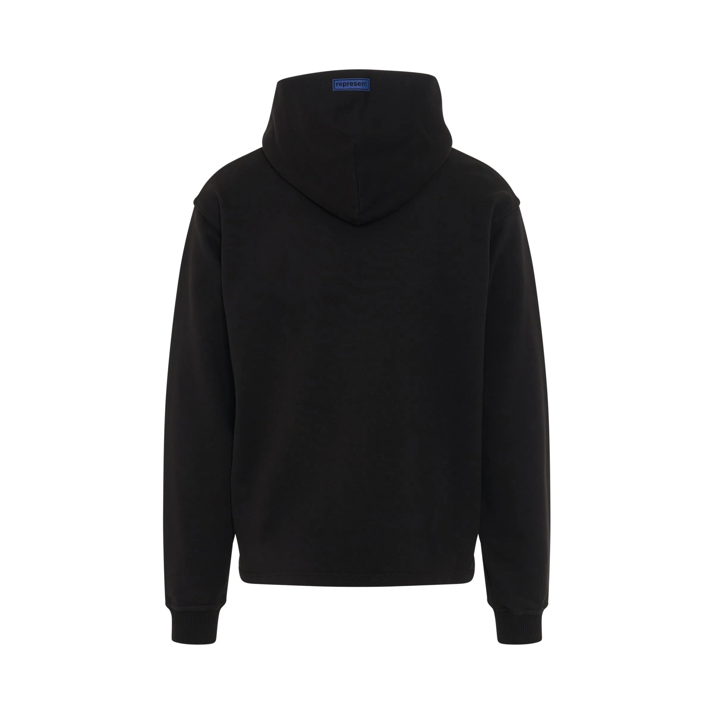 Relaxed Logo Hoodie in Black sold by MARAIS product image thumbnail 4