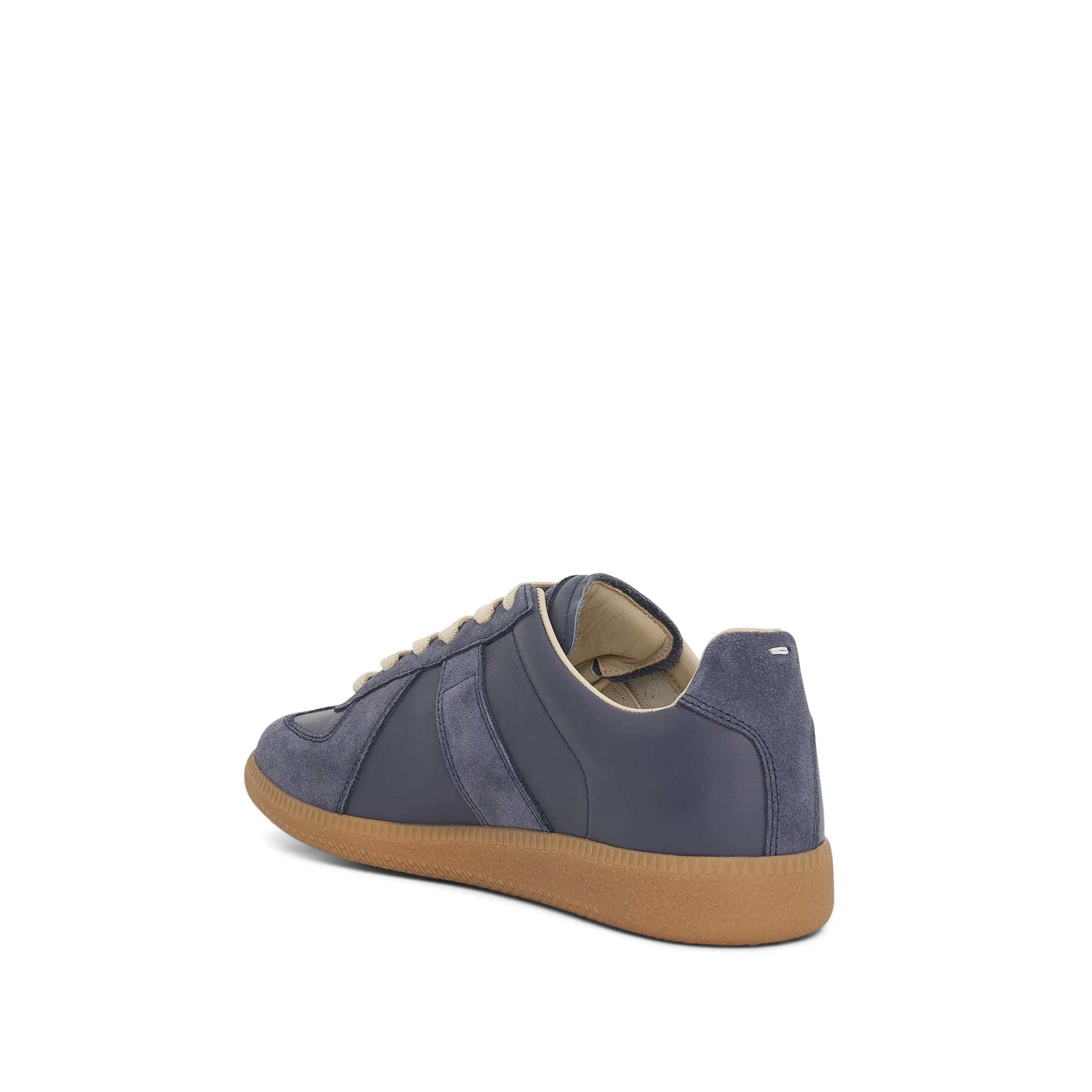 Replica Leather Sneaker in Pewter sold by MARAIS product image thumbnail 3