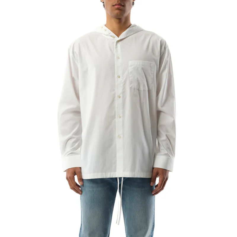 Hoodie Shirt in White sold by MARAIS