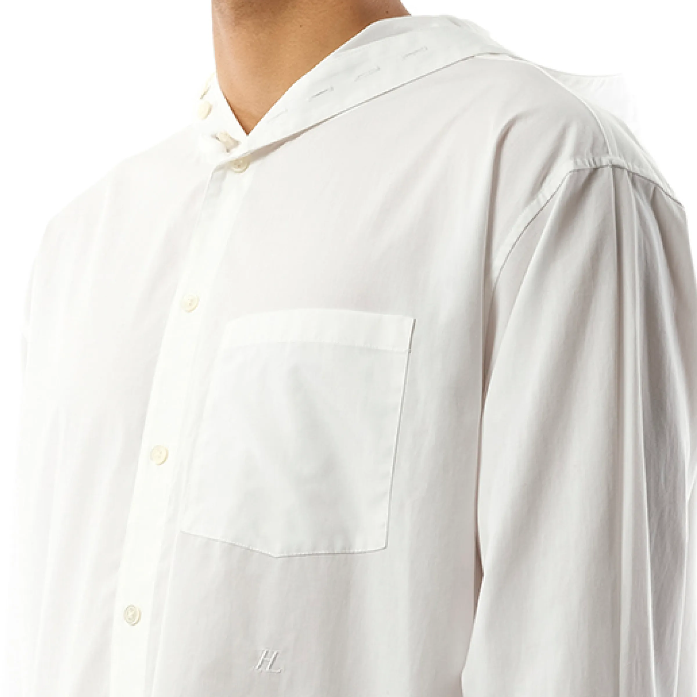 Hoodie Shirt in White sold by MARAIS product image thumbnail 3