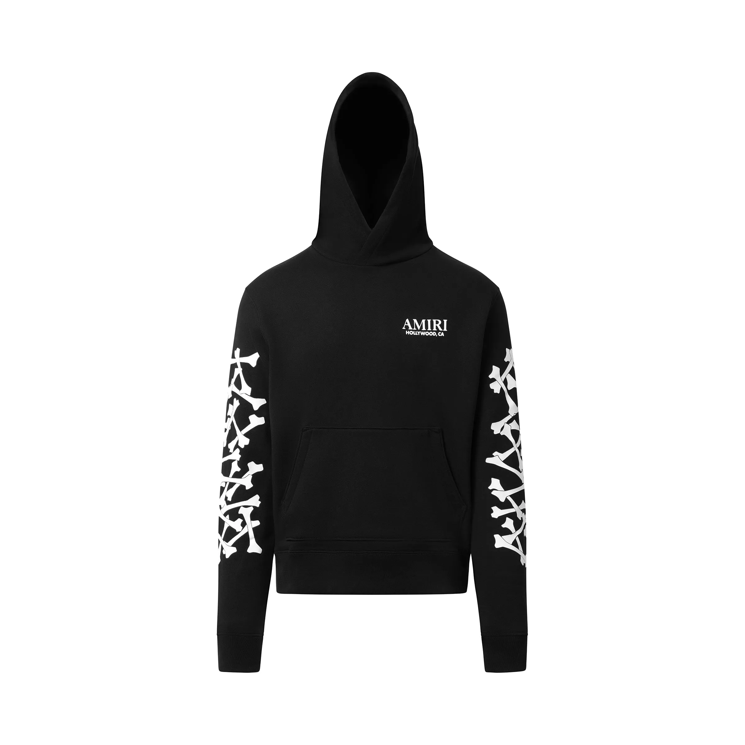 Bones Stacked Hoodie in Black sold by MARAIS product image thumbnail 2