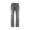 Storms in Heaven Denim Jeans in Blue Cream sold by MARAIS