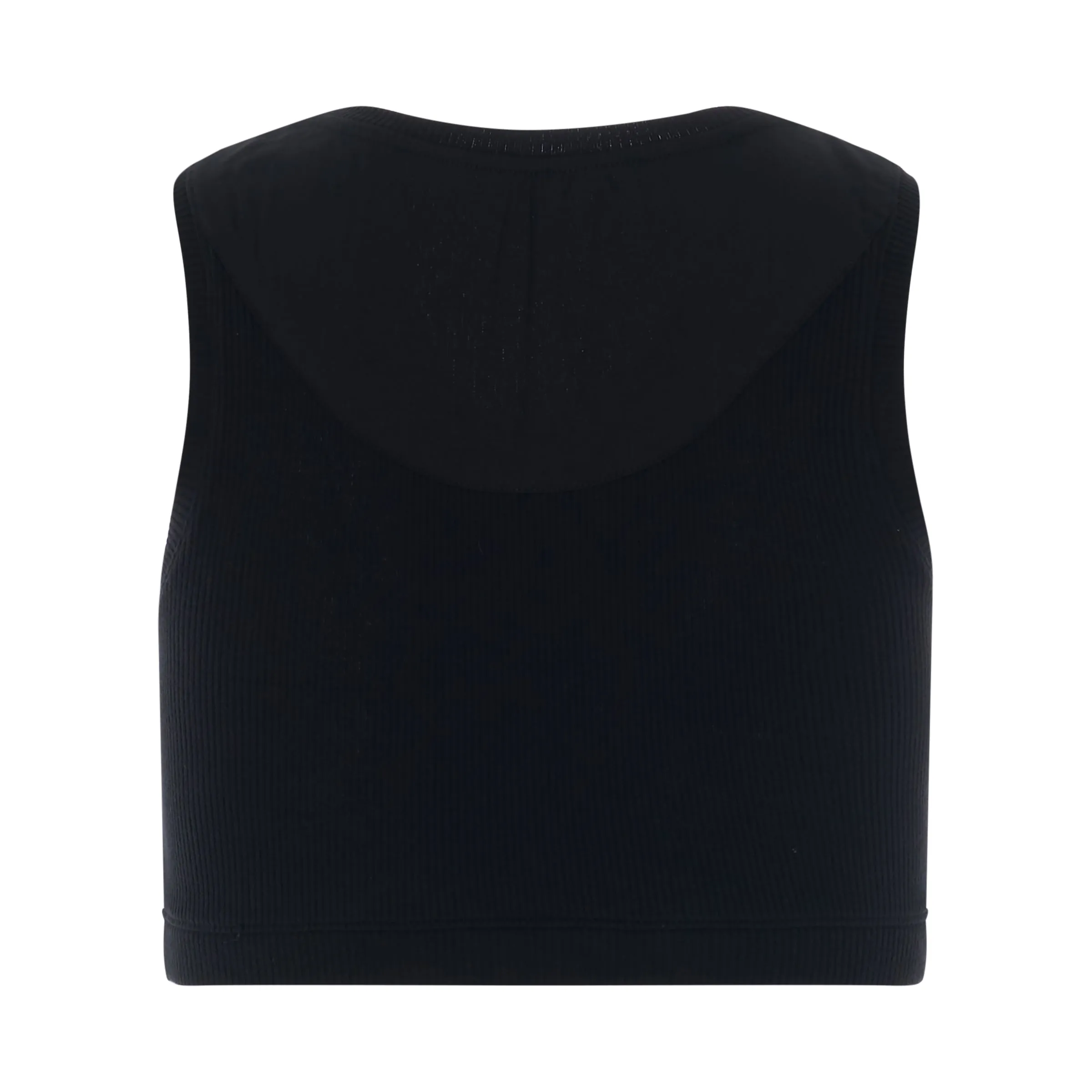 Cropped Anagram Tank Top in Black/White sold by MARAIS product image thumbnail 4