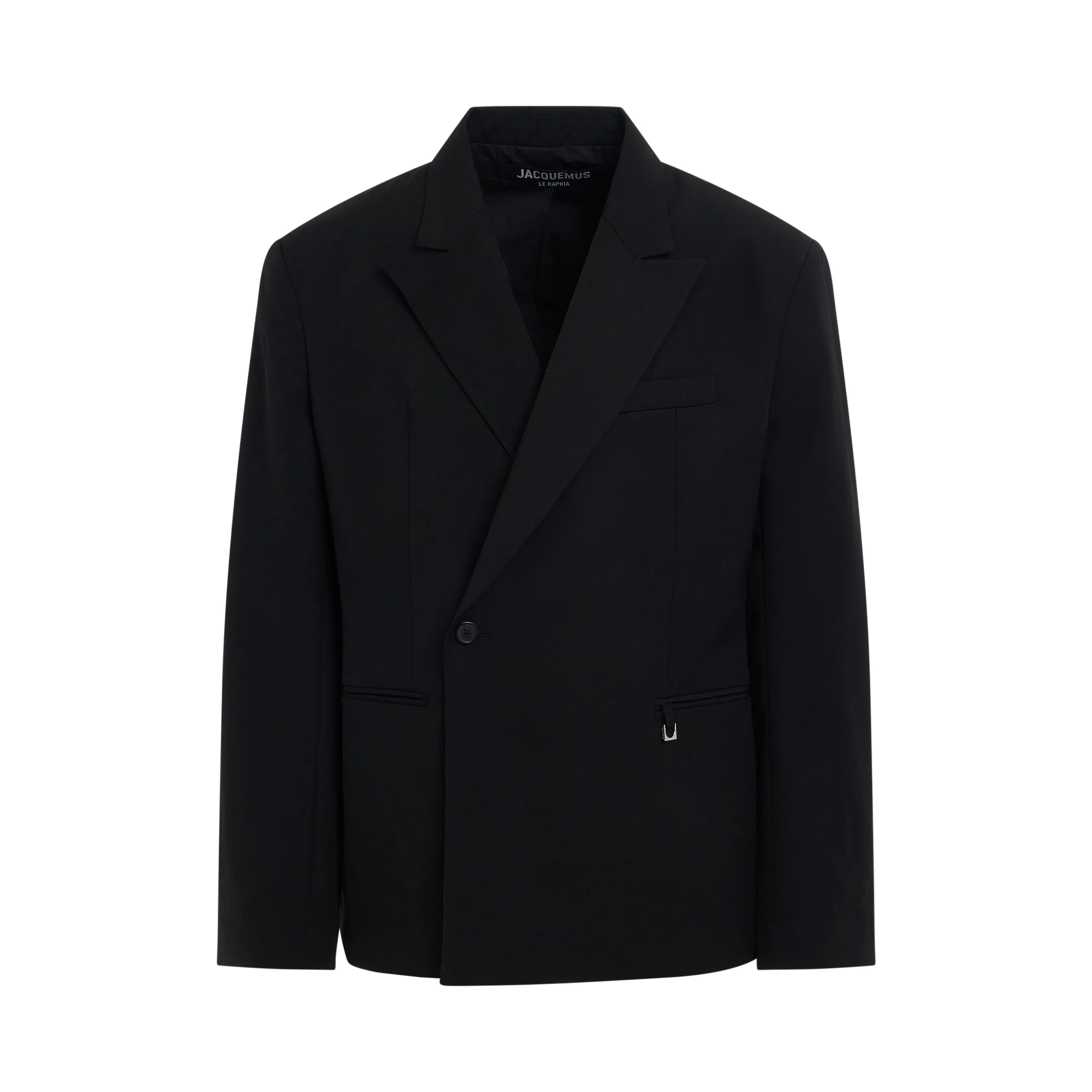 Madeiro Suit Jacket in Black sold by MARAIS