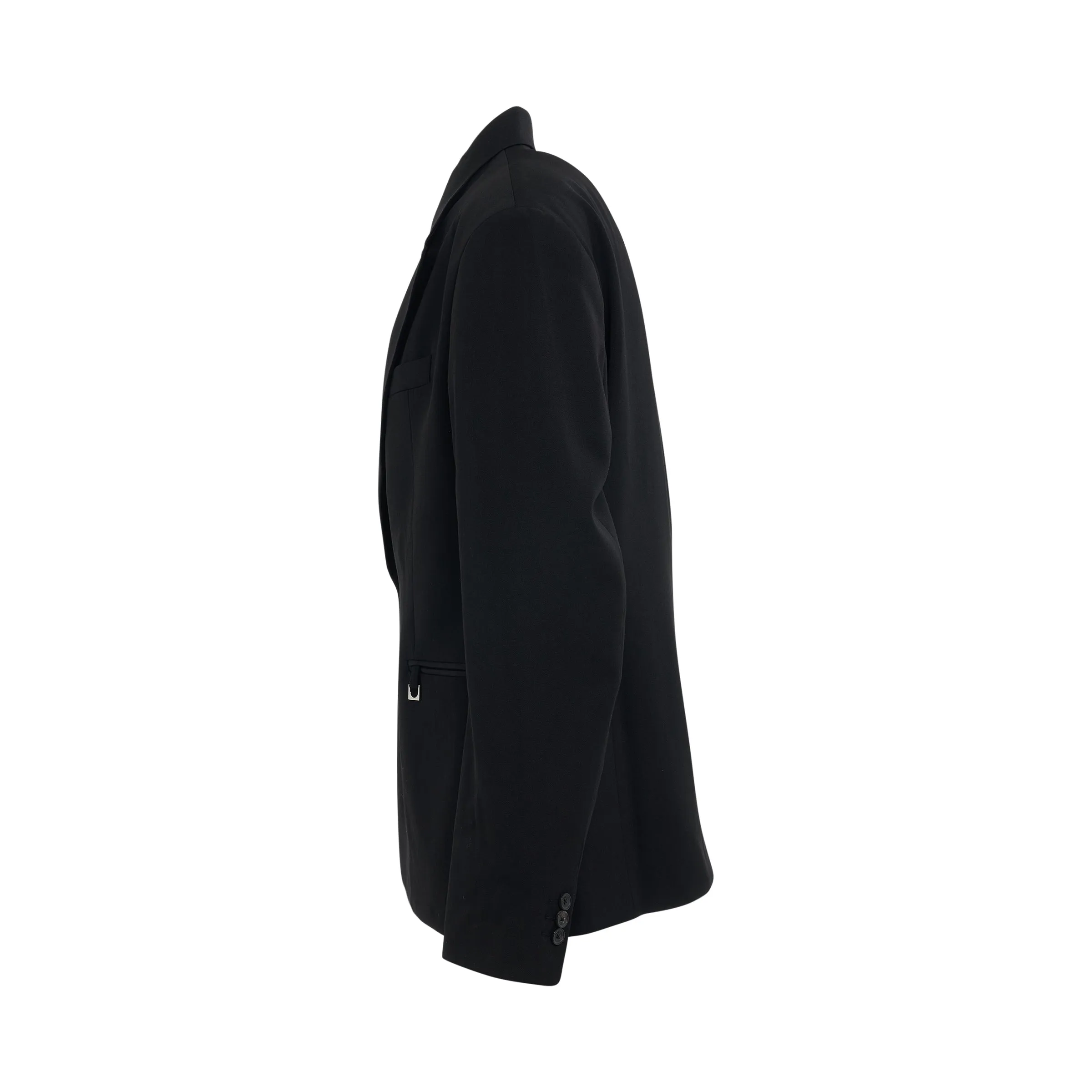 Madeiro Suit Jacket in Black sold by MARAIS product image thumbnail 3