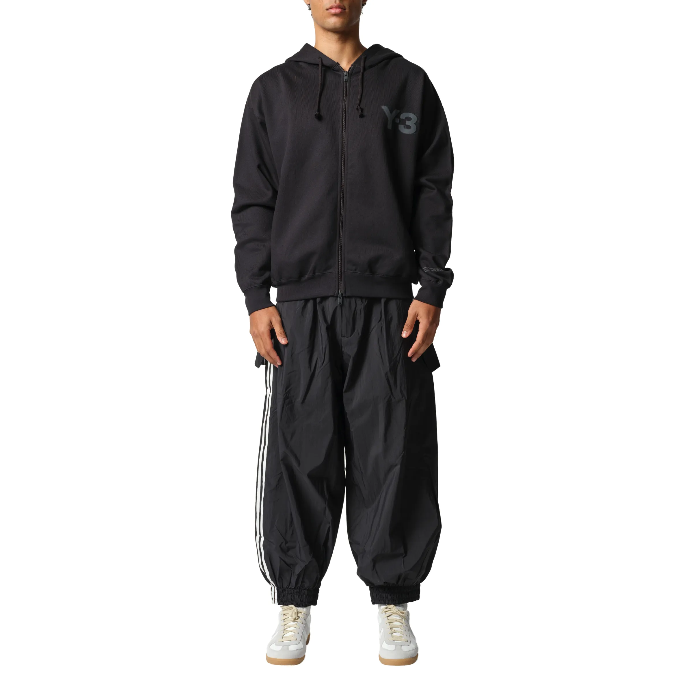 Logo Zip Hoodie in Black sold by MARAIS product image thumbnail 4